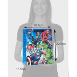 Large Marvel Avengers gift bag for boys by UK Greetings featuring superhero heroes and vibrant hero-themed design.