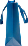 Blue UK Greetings medium gift bag for him with a stylish design, suitable for male presents, in the gift bags and boxes category.