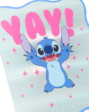 Disney Lilo & Stitch greeting card by UK Greetings, blank inside for any occasion, featuring colorful cartoon characters.