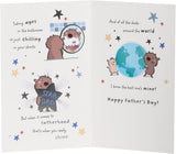 UK Greetings Father's Day greeting card for Dad with witty design, featuring colorful illustrations and playful message.