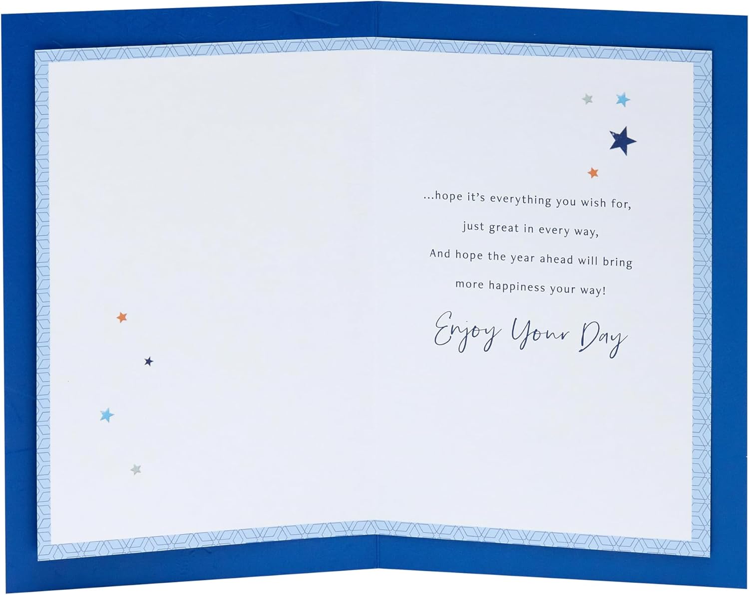 UK Greetings birthday greeting card for brother with colorful design and festive message, ideal for celebrating his 55th birthday.