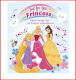 Disney Princess children's Easter greeting card by UK Greetings featuring princess characters ready for an Easter adventure.