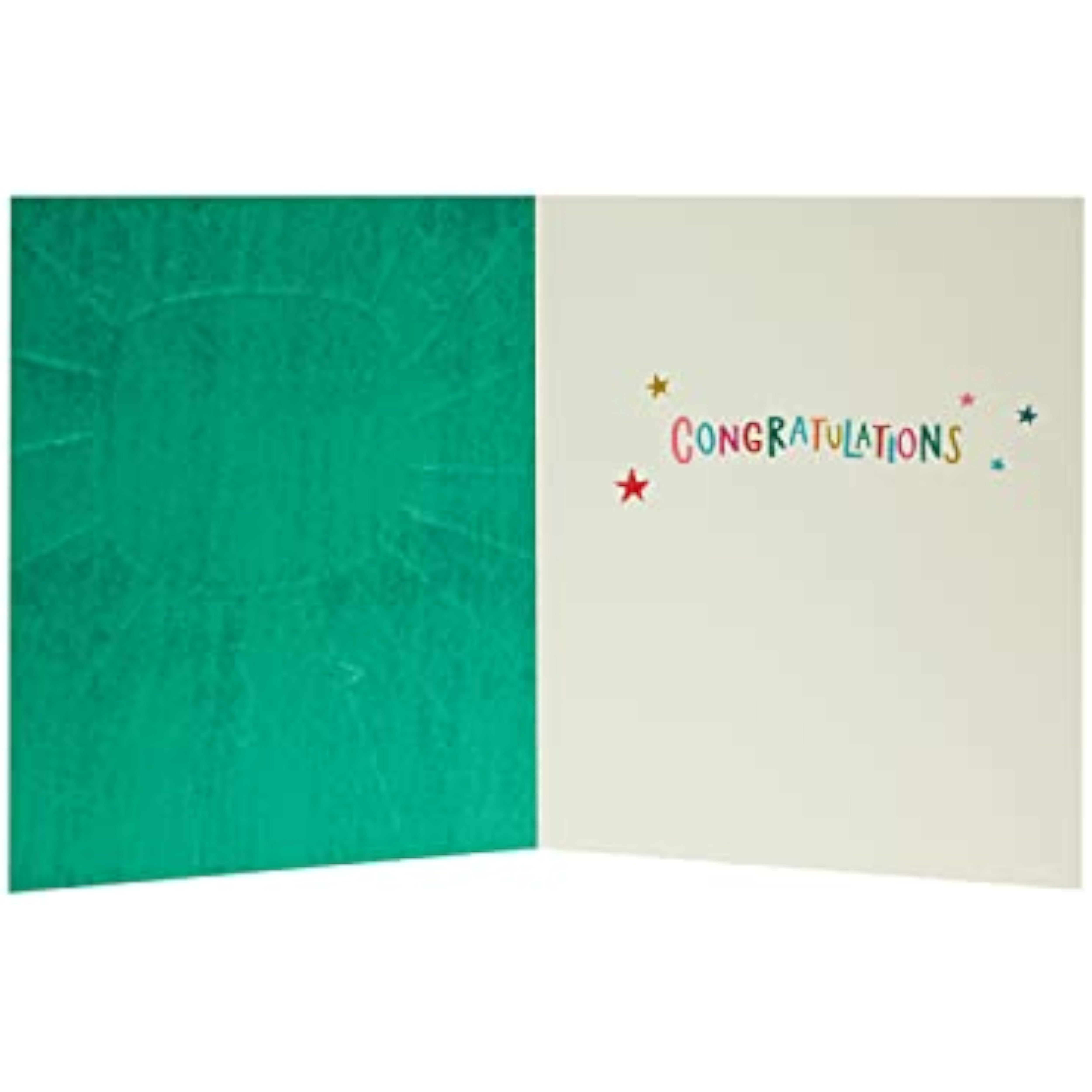 UK Greetings exams pass congratulations card featuring colorful design and cheerful message for celebrating exam success.