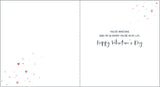 Romantic UK Greetings Valentine's Day card for girlfriend, featuring heartfelt message and festive design for her.