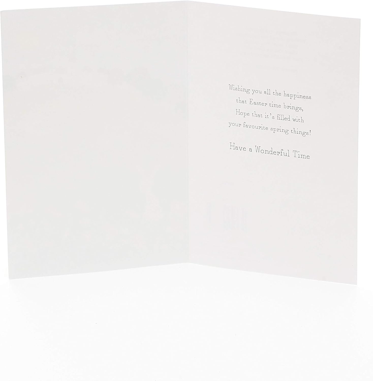 Set of five UK Greetings Easter greeting cards with illustrated traditional Easter designs for him or her.