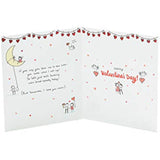 Cute UK Greetings Valentine's Day card with romantic "I Love You" message, perfect for Him or Her, featuring charming design.