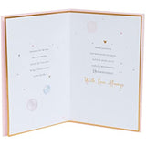 UK Greetings 18th birthday card for daughter with a gorgeous, colorful design, perfect for celebrating a special milestone.