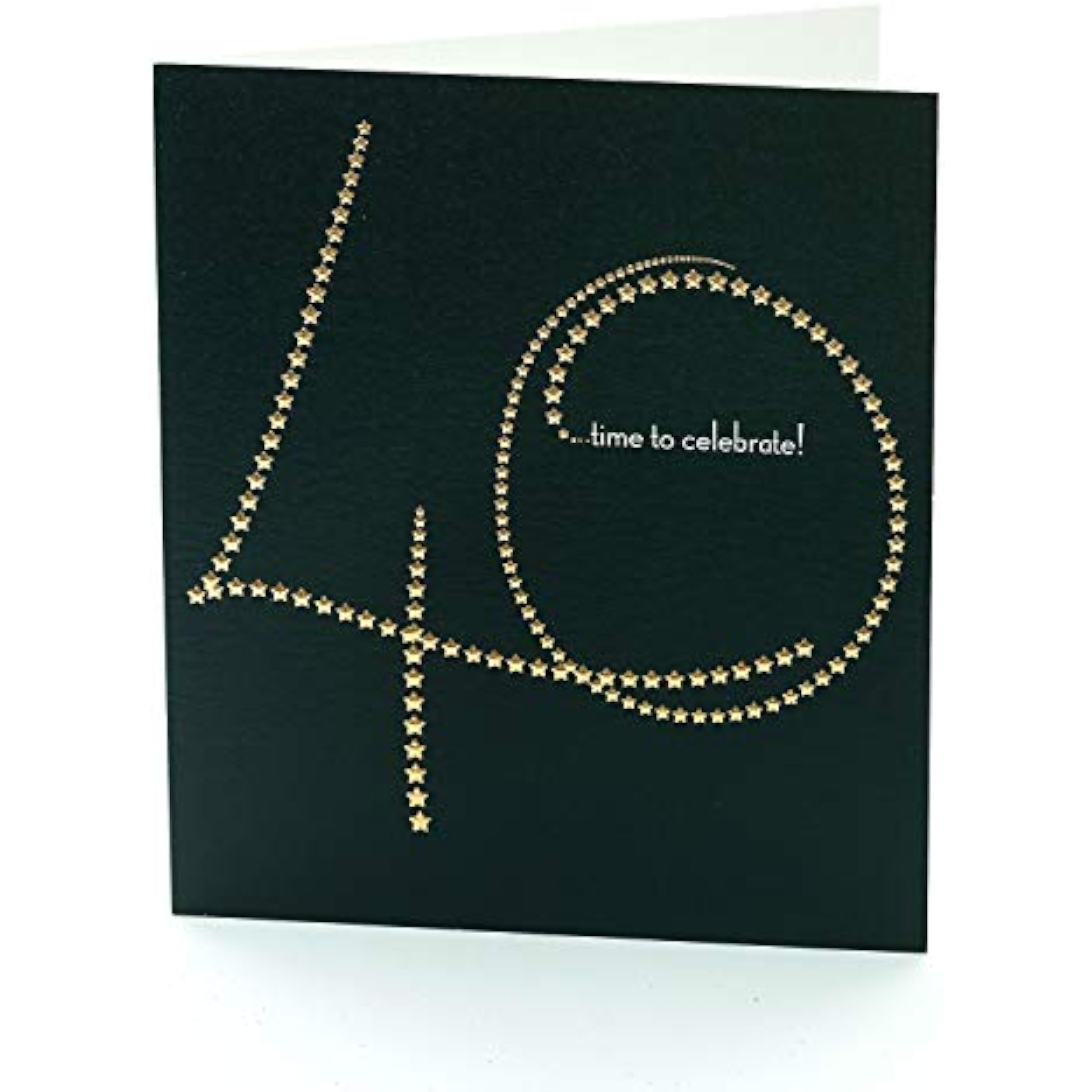 UK Greetings 40th birthday greeting card with colorful design and celebratory message, perfect for marking a milestone birthday.