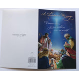 UK Greetings Christmas message greeting card featuring festive holiday design and cheerful holiday imagery.
