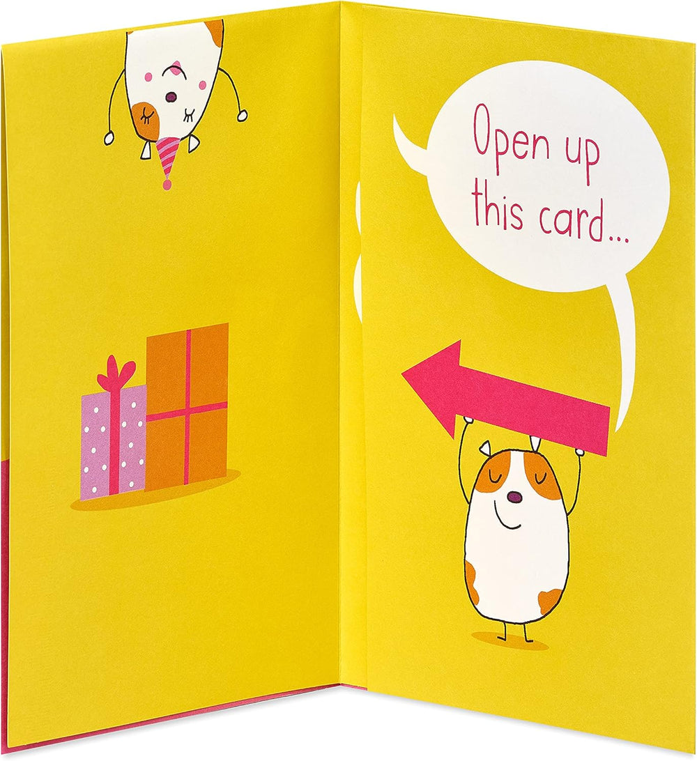 UK Greetings American Greetings birthday card for niece featuring colorful design and cheerful message for her special day.