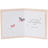 UK Greetings birthday card featuring colorful balloons and butterflies design for great granddaughter, perfect for special occasions.