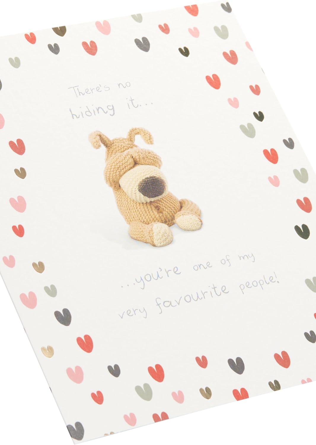 UK Greetings Boofle birthday greeting card featuring colorful illustrations, perfect for celebrating a special 55th birthday.