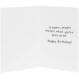 UK Greetings birthday humor greeting card featuring a cheese theme, part of the Say Cheese! set with 40 cards.