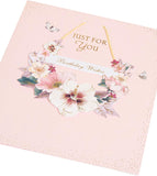 UK Greetings birthday greeting card featuring Royal Horticultural Society design, perfect for celebrating special occasions.