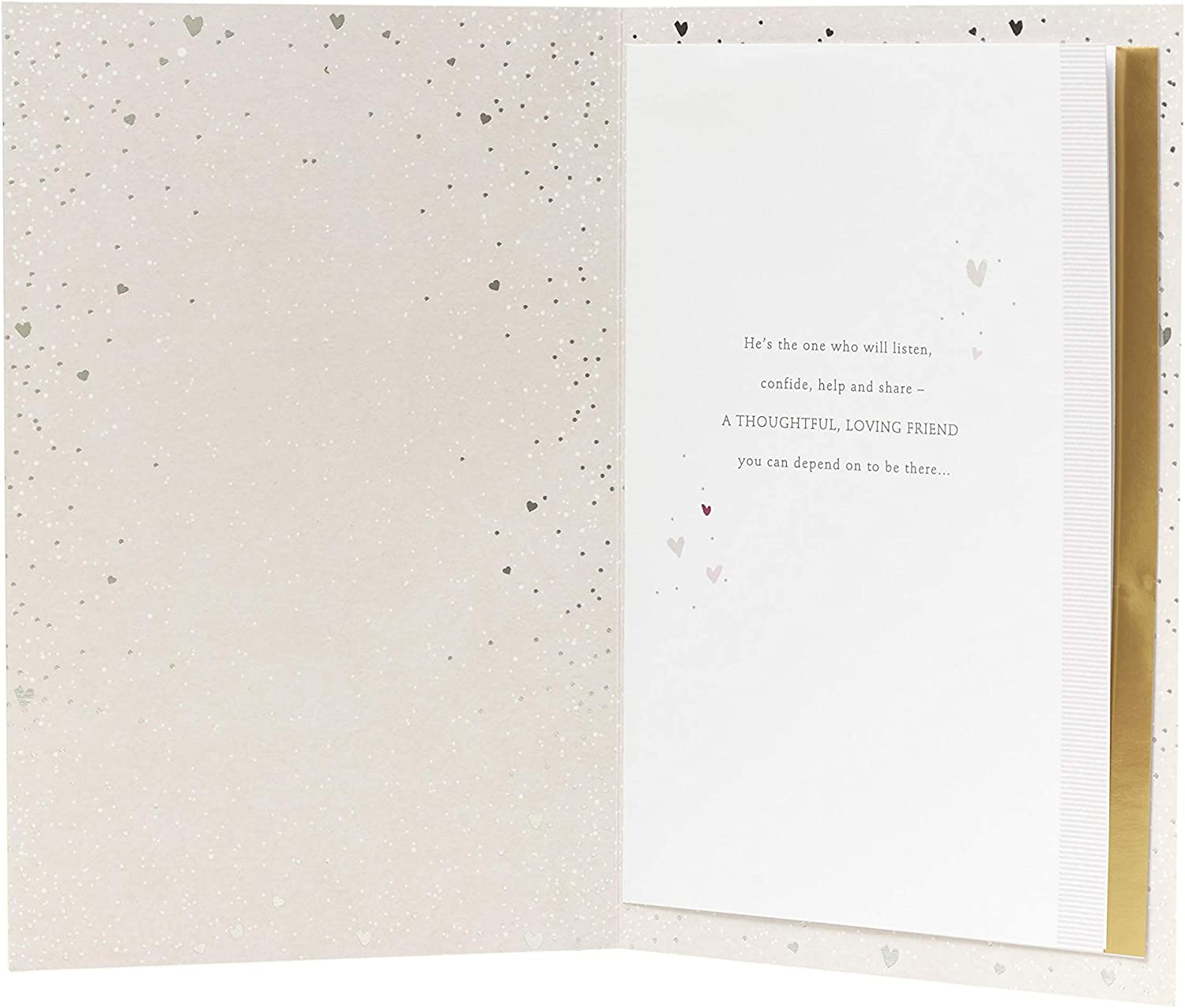 UK Greetings beautiful anniversary greeting card for husband featuring sentimental message and elegant design.