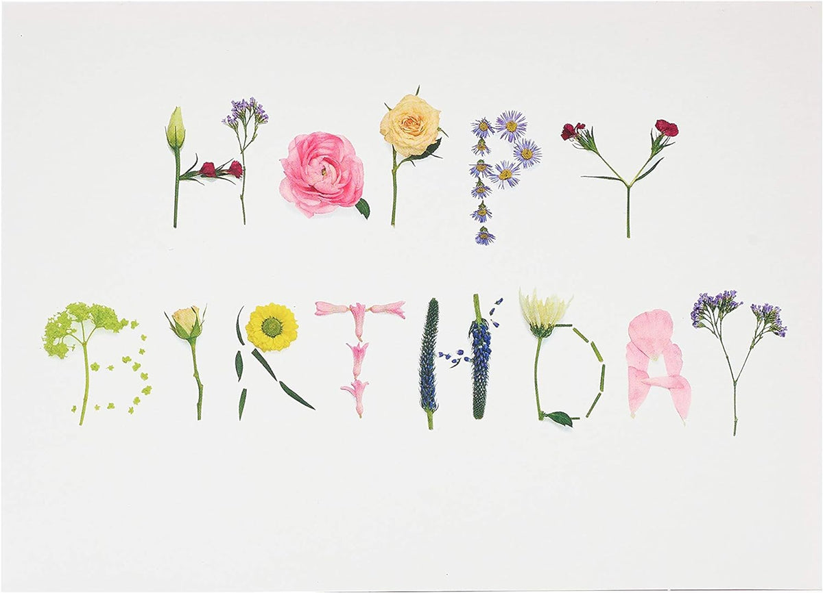 UK Greetings beautiful floral friend birthday card featuring colorful flowers and cheerful design for special occasions