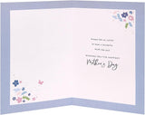 UK Greetings Beautiful Mother's Day Card featuring floral designs and heartfelt message for celebrating moms.