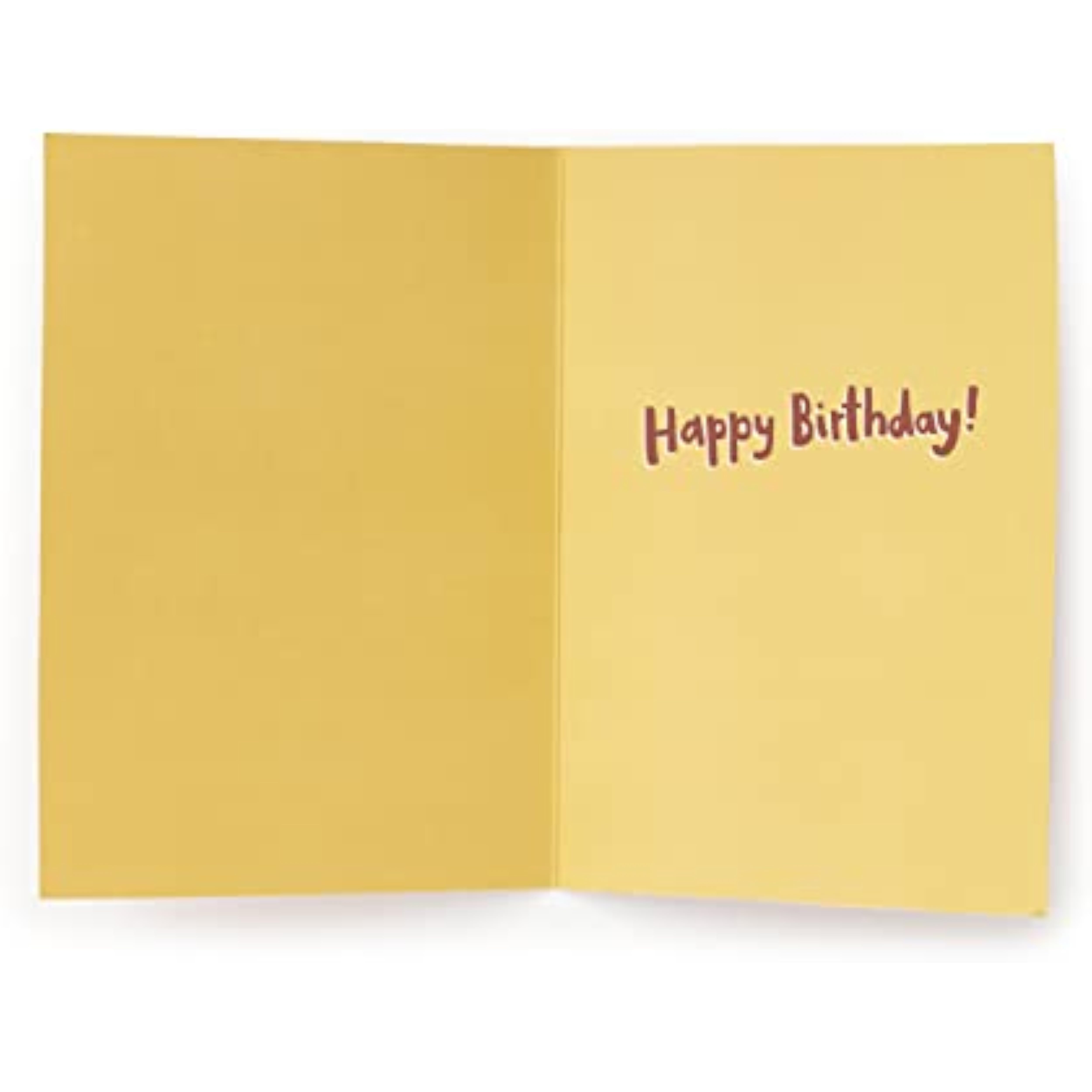 UK Greetings birthday greeting card for brother with humorous design, featuring colorful images and playful text.