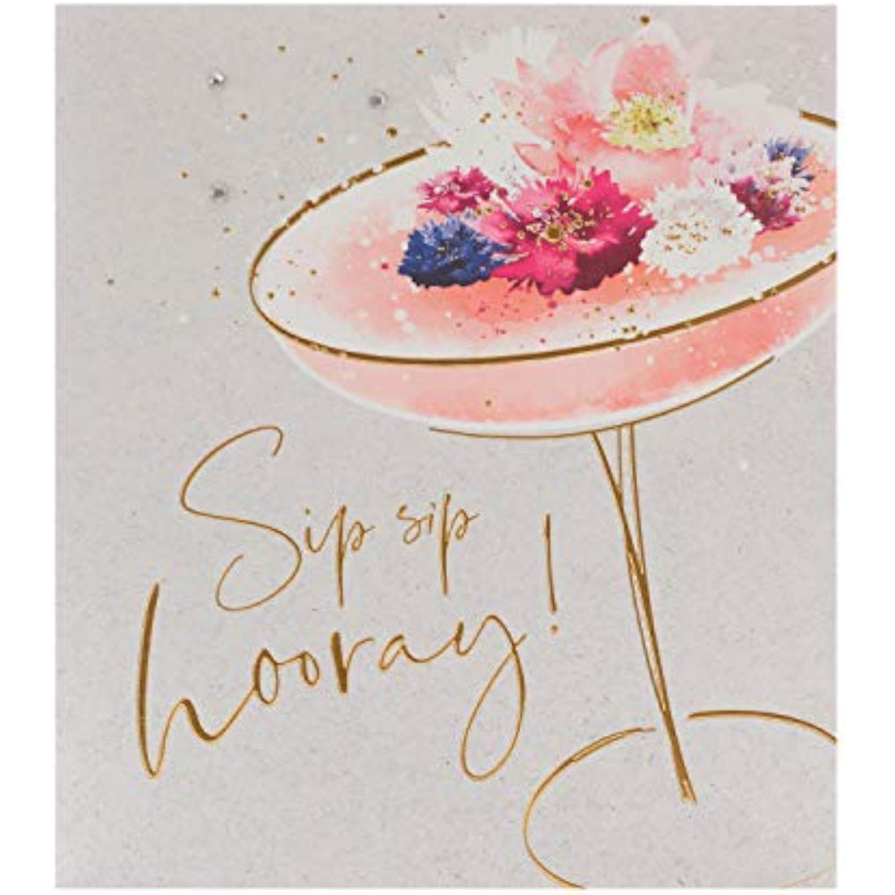 UK Greetings birthday card for her, a friendship celebration greeting card with colorful design and heartfelt message.