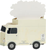 UK Greetings birthday card for mum featuring a pop-up flower truck design, with colorful floral and truck illustrations.