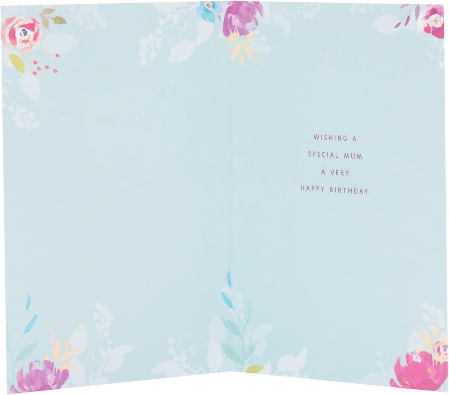 UK Greetings birthday card for mum featuring a stylish balloons design, perfect for celebrating special occasions.