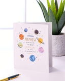 UK Greetings birthday card for nephew featuring fun, bold design perfect for celebrating his special day.