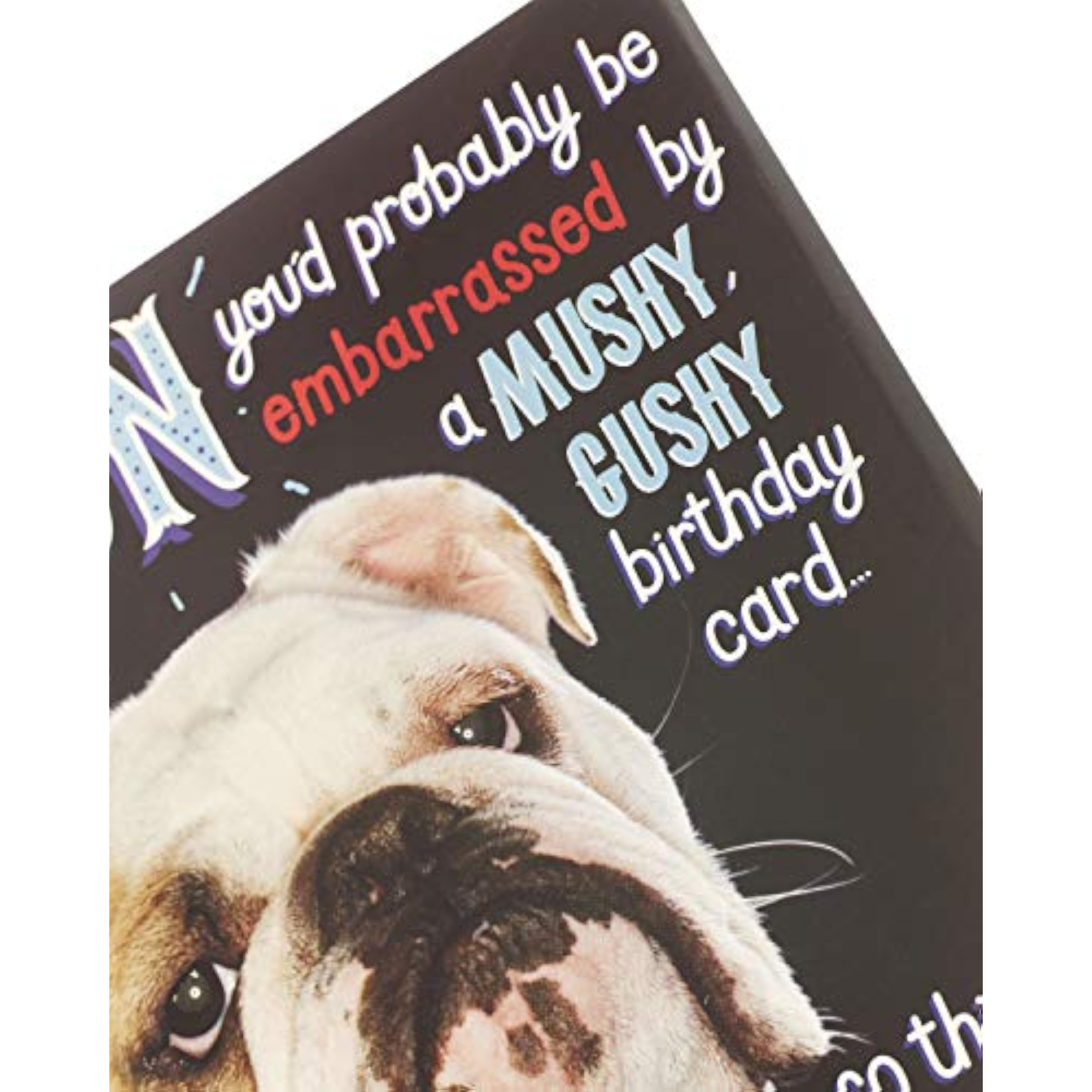 UK Greetings birthday card for son featuring a humorous design, perfect for celebrating with a fun and cheerful greeting card.