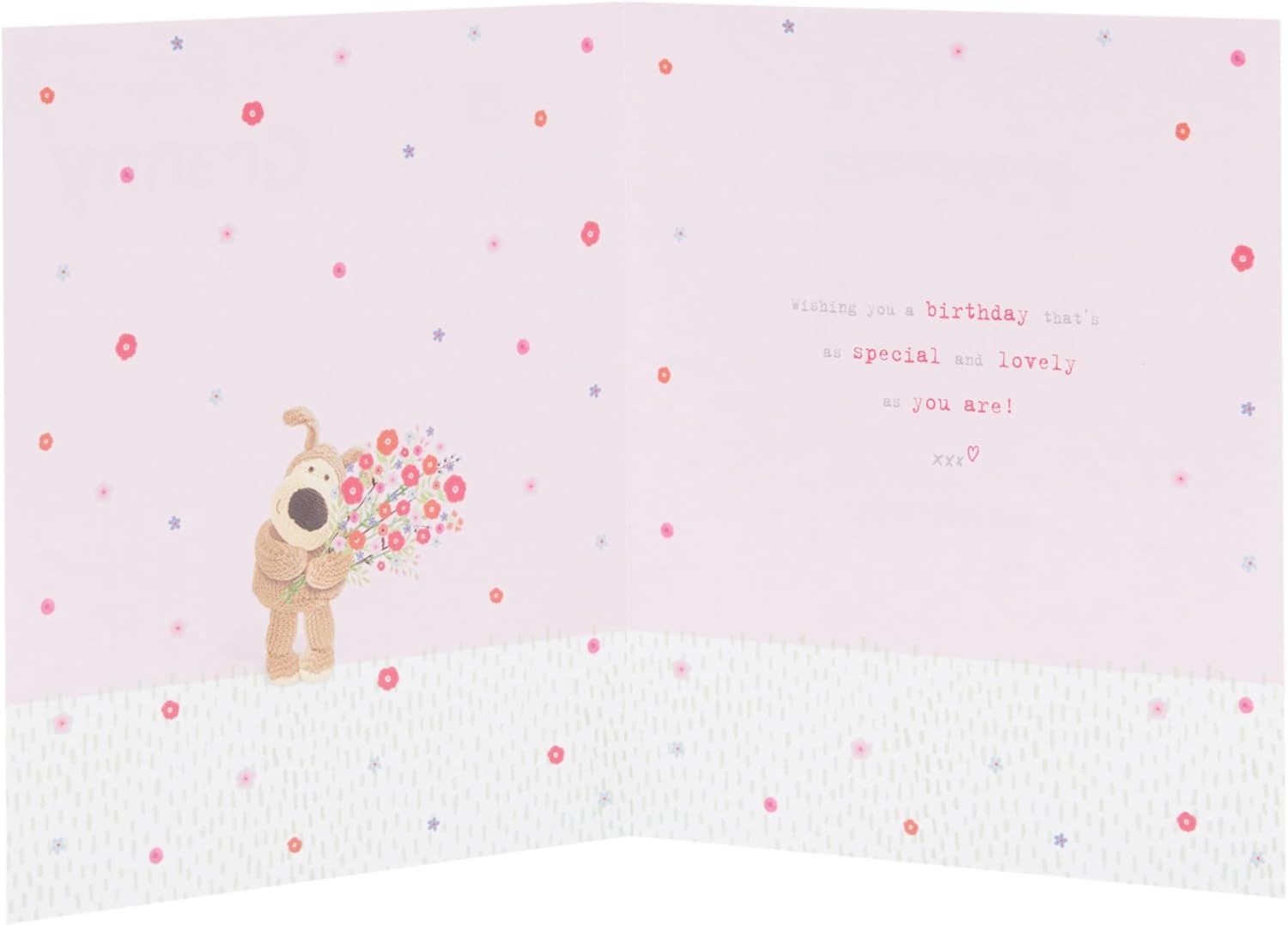 UK Greetings Boofle birthday card for Granny featuring a cute design, perfect for sending warm birthday wishes to grandma.
