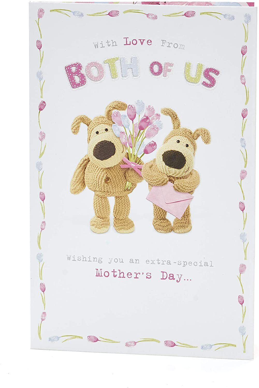 UK Greetings Boofle Mother’s Day card featuring a cute Boofle illustration and heartfelt message for mums.