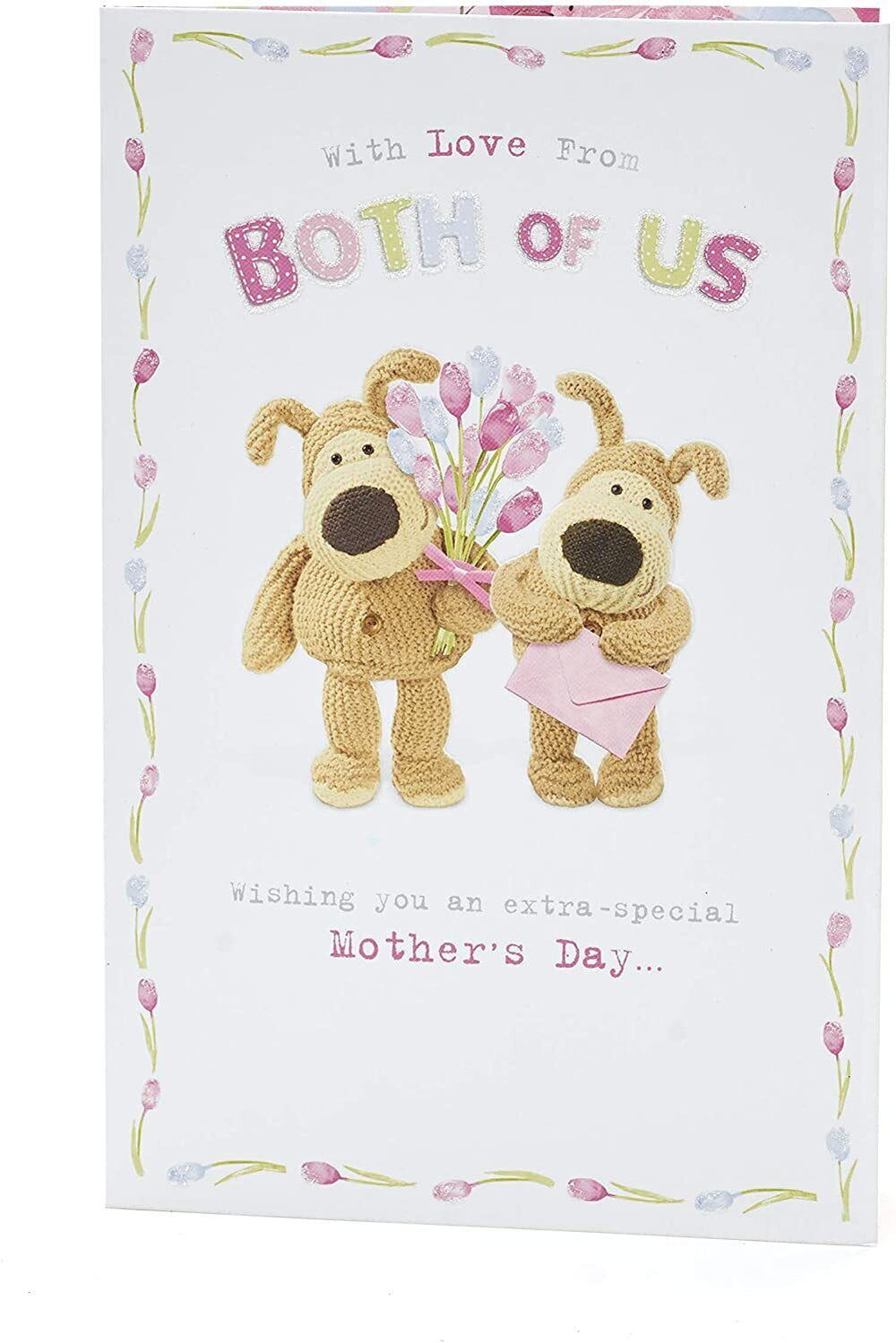 UK Greetings Boofle Mother’s Day card featuring a cute Boofle illustration and heartfelt message for mums.