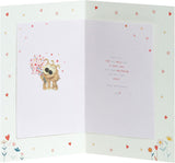UK Greetings Boofle wife anniversary greeting card with envelope featuring a cute design and charming illustration.