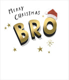 UK Greetings Bro Special Christmas Card featuring festive holiday design and heartfelt messages, perfect for brother gift-giving.