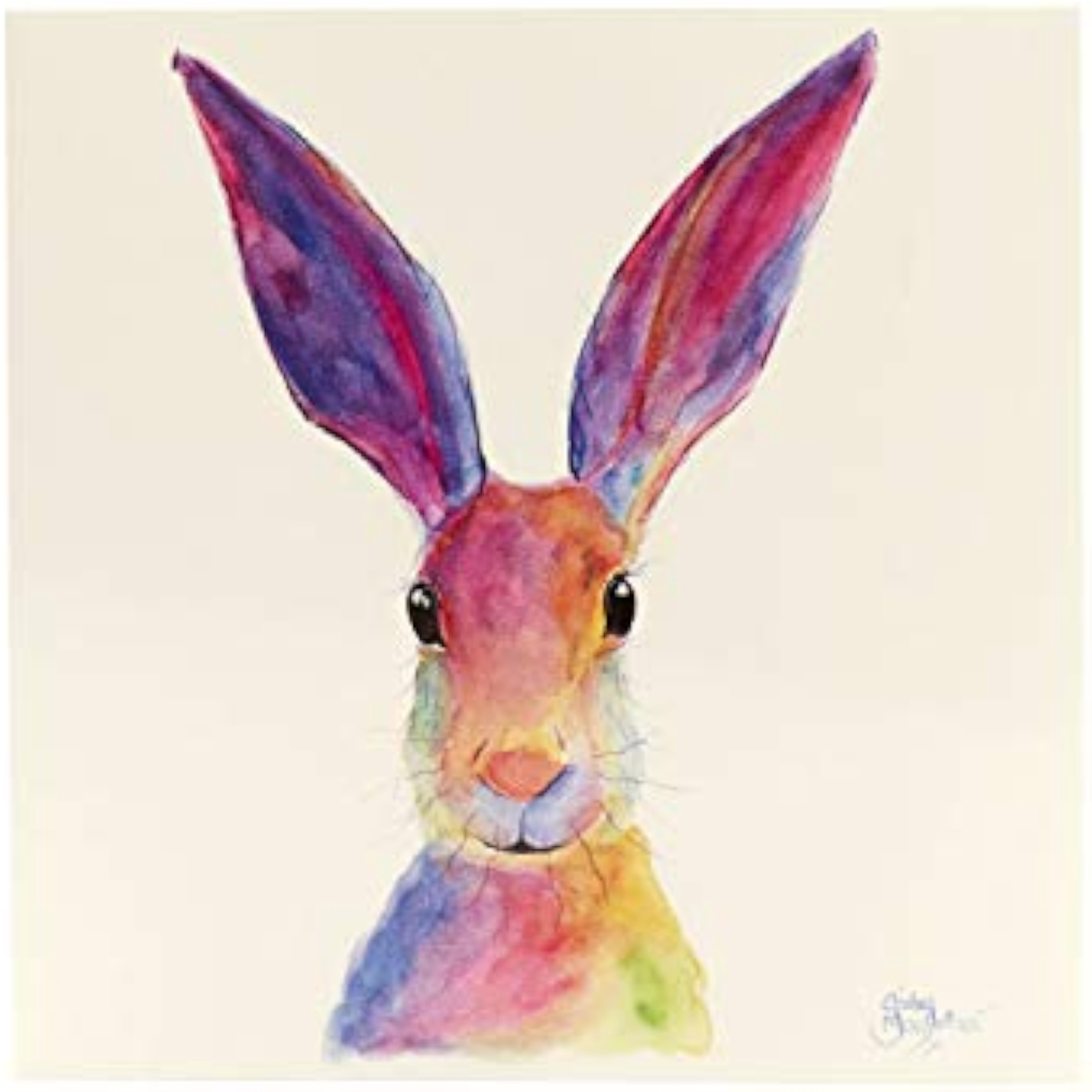 UK Greetings Camden Originals blank greeting card with plain white surface, suitable for various occasions.