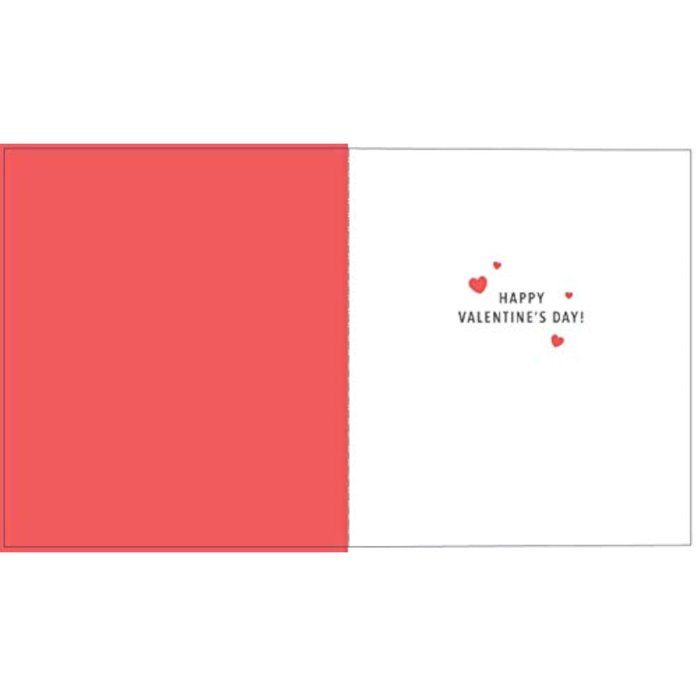 UK Greetings cheese design girlfriend Valentine's Day card featuring a cute cheese illustration and romantic message.