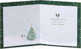 UK Greetings Christmas card for Both of You featuring a city ice rink design, with festive holiday scene and winter decorations.