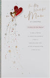 UK Greetings Christmas card for mum featuring a heartfelt design, perfect for sending warm holiday wishes to loved ones.