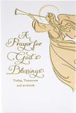 UK Greetings Christmas Prayer Religious Card featuring festive holiday design and religious message, ideal for Christmas greetings.