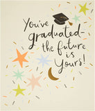 UK Greetings congratulations graduation card with festive design, perfect for celebrating academic achievements.