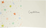 UK Greetings congratulation graduation card featuring celebratory design, perfect for congratulating graduates on their achievement.