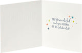 UK Greetings contemporary design grandad birthday card featuring colorful, modern artwork perfect for celebrating grandfathers.