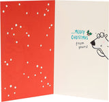UK Greetings Cool Uncle Polar Bear greeting card featuring a playful polar bear illustration designed for uncles.