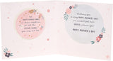 UK Greetings Cut Out Globe Design Mother’s Day Card featuring a globe motif for wife or mother, perfect for celebrating special occasions.