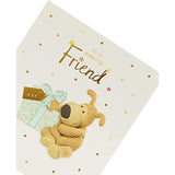 UK Greetings Cute Boofle birthday greeting card for a friend featuring a colorful, adorable Boofle character on the front.