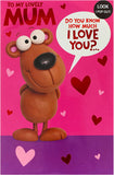 UK Greetings birthday card with cute message inside, designed for moms, featuring colorful, cheerful greeting card artwork.