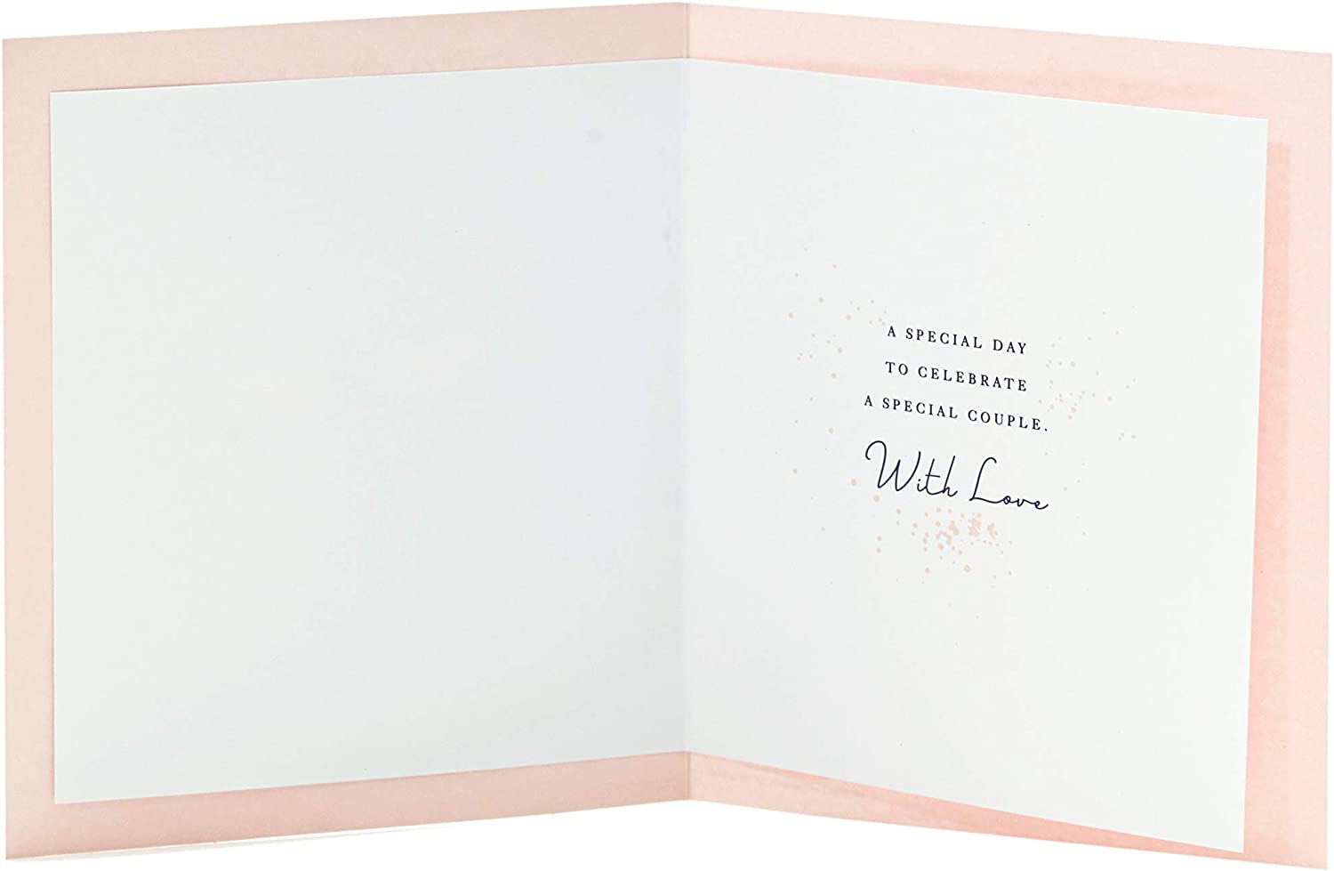 UK Greetings daughter and son-in-law anniversary greeting card with floral design and heartfelt message for special occasions.