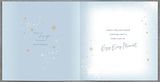 UK Greetings Daughter Christmas greeting card with foiled and embellished design, featuring festive holiday imagery.