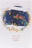 UK Greetings Daughter & Multi Caption Christmas Card featuring festive holiday designs and heartfelt messages in a cheerful greeting card.