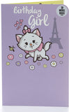 Disney Marie birthday greeting card by UK Greetings featuring Marie from Disney in a charming design.
