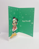 UK Greetings Disney Minnie Mouse Christmas money wallet card featuring festive Minnie Mouse design for holiday greeting and gift.