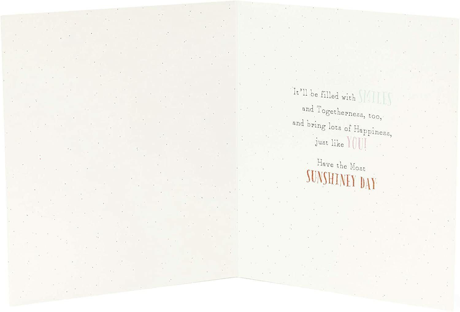 Disney Winnie the Pooh christening greeting card by UK Greetings featuring Winnie the Pooh illustration and religious message.